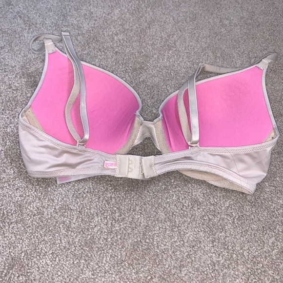 PINK Victoria Secret Tan Push Up Bra - Picture 3 of 8